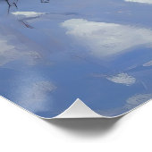 大きなダンがそれを雪のクリスマスに手放す ポスター (コーナー)