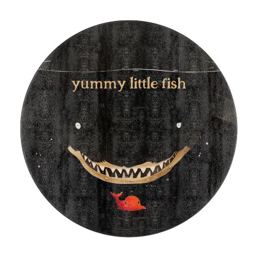 大きなダークシャーク カッティングボード (正面)