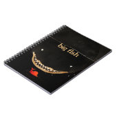 大きなダークシャーク ノートブック (左側)