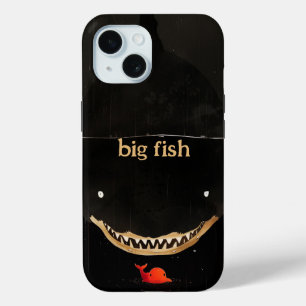 大きなダークシャーク iPhone 15ケース