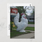 大きなチキンポストカード ポストカード (正面/裏面)