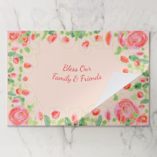 大きなティアウェイランチョンマット25ピース紙パッド ペーパーパッド