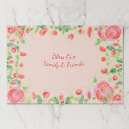 大きなティアウェイランチョンマット25ピース紙パッド ペーパーパッド