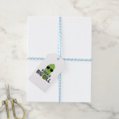 大きなディルに似ている ギフトタグ (より糸付き)