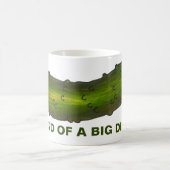 大きなディルの一種おもしろいの漬物 コーヒーマグカップ (中央)