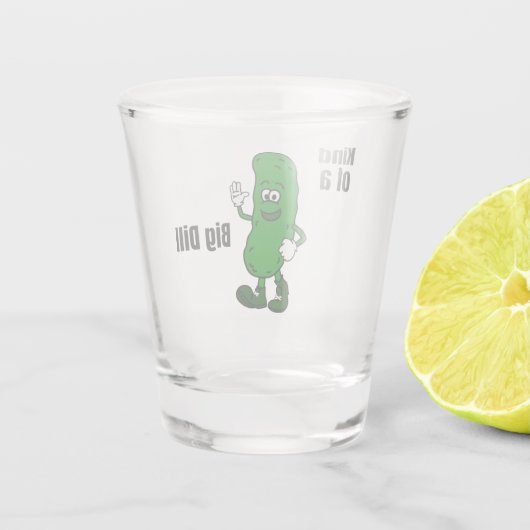 大きなディルショットグラスのようなものだ ショットグラス (裏面)