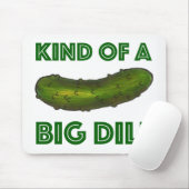 大きなディル(ディール)のグリーンコーシェールピクルスの一種 マウスパッド (マウス)