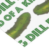 大きなディル(ディール)グリーンデリピックルグルメの種類 テーブルクロス (アングル)