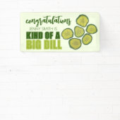 大きなディールの種類のグリーンピックチップおめでとう 横断幕 (インサイチュ)