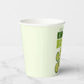 大きなディールの種類のグリーンピックチップおめでとう 紙コップ (右)