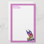 大きなデネスロップは明るく起こる 便箋 (正面/裏面)