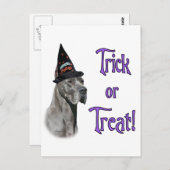 大きなデーンのトリック ポストカード (正面/裏面)