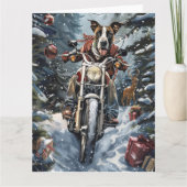 大きなデーンクリスマス カード (正面)