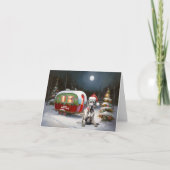 大きなデーンクリスマス カード (正面)