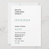 大きなデーン鼻アップ 招待状 (裏面)