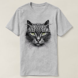 大きなトム猫のTシャツ Tシャツ