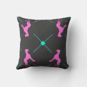 大きなドッグパターン クッション (裏面)