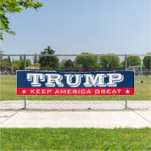 大きなドナルド・トランプ共和党員 Keep America Great 横断幕 (インサイチュ)