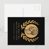 大きなナイフを手に入れる – ジュリアス・シーザー ポストカード (正面/裏面)