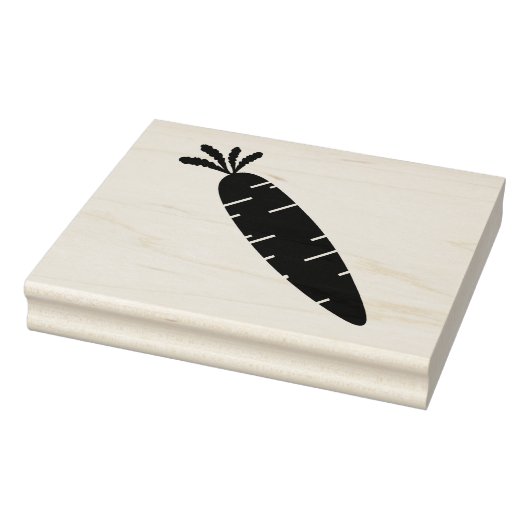 大きなニンジン ラバースタンプ (スタンプ)