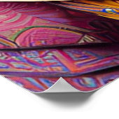 大きなネックレスを持つアジアの王女 ポスター (角)