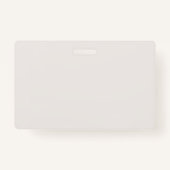 大きなハートで若者の心を形作る先生 バッジ (裏面)