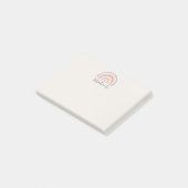 大きなハートで若者の心を形作る先生 ポストイット (アングル)