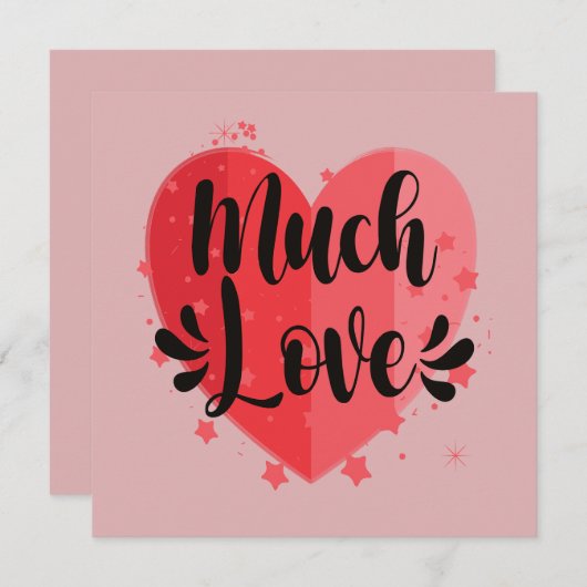 大きなハート (正面/裏面)