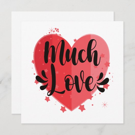 大きなハート (正面/裏面)