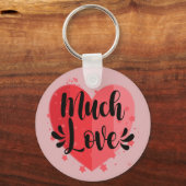 大きなハート キーホルダー (正面)