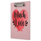 大きなハート クリップボード (左)