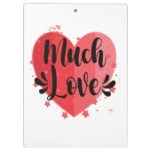 大きなハート クリップボード (裏面)