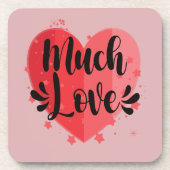 大きなハート コースター (正面)