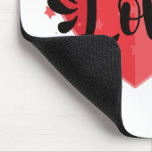 大きなハート マウスパッド (コーナー)