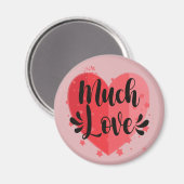 大きなハート マグネット (正面/裏面)