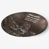 **「大きなハート、小さな愛：巨大なヒッポの愛情 ペーパープレート (アングル)