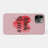 大きなハート Case-Mate iPhoneケース (裏面(横))