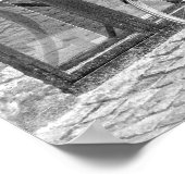 大きなバスケットと黒い自転車，コペンハーゲン，デンマーク ポスター (角)