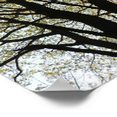 大きなバックライト付きツリー ポスター (角)