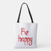 大きなバッグとプリント トートバッグ (裏面)