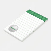 大きなパーソナライズされたゴルフのポストItノート贈り物 ポストイット (アングル)