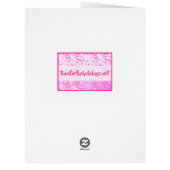 大きなパーソナライズされた誕生日 (裏面)