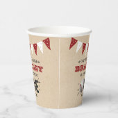 大きなヒット |野球の一回目の誕生日 紙コップ (右)