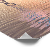 大きなビジョンとチェーン ポスター (角)