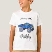 大きなピックアップトラック Tシャツ (正面)