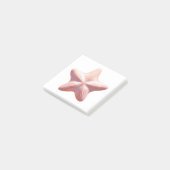 大きなピンクのヒトデ ポストイット (アングル)