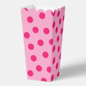 大きなピンク色のポルカトかわいらしト フェイバーボックス (正面)