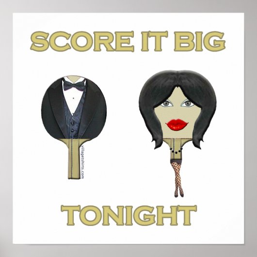 大きなピンポンを獲得する ポスター (正面)