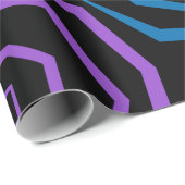 大きなファンキーな渦巻き ラッピングペーパー (ロールコーナー)