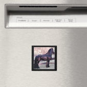 大きなフライシアの馬の磁石 マグネット (インサイチュ (食洗機))